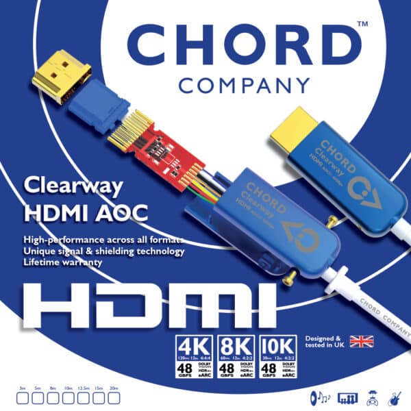 Chord Clearway AOC 8K & 4K HDMI Hdmi kabel