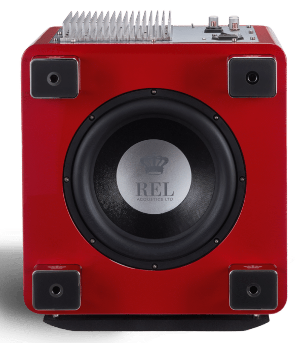 REL Acoustic T/9x Limited Edition Red Subwoofers