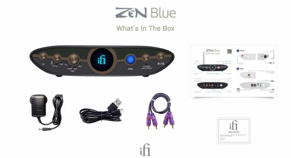 iFi Audio Zen Blue V3 Bluetooth DAC Trådlös Ljudöverföring