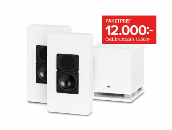 Kampanj! Elac vägghögtalarpaket med subwoofer! - Bild 4